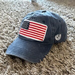 Vintage USA Flag Cap
